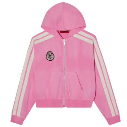 424 Crest Hoodie Pink