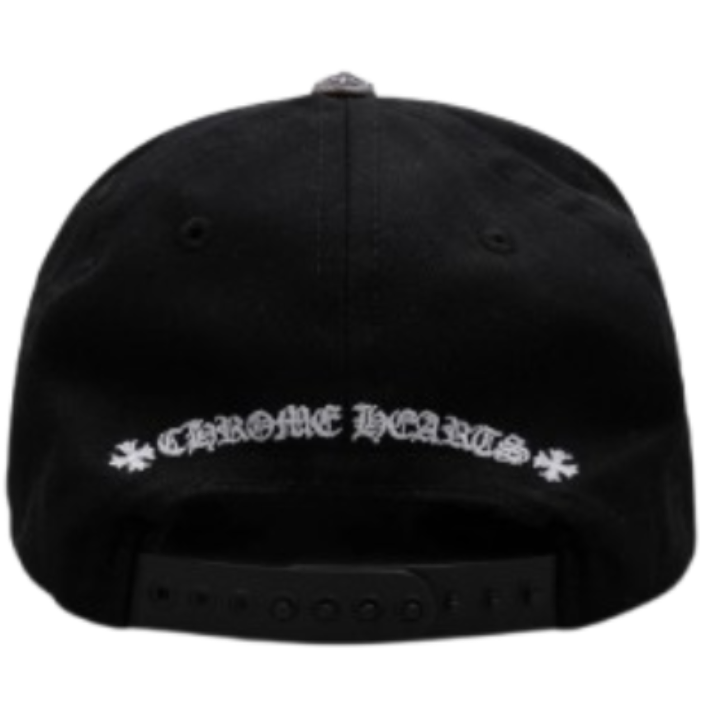 Chrome Hearts CH Baseball Cap Black/White