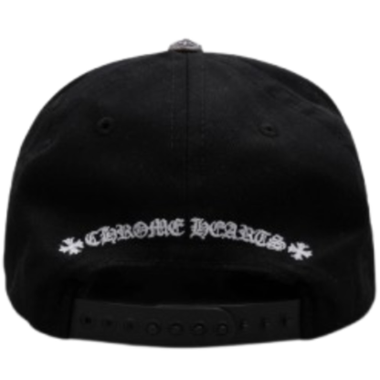 Chrome Hearts CH Baseball Cap Black/White