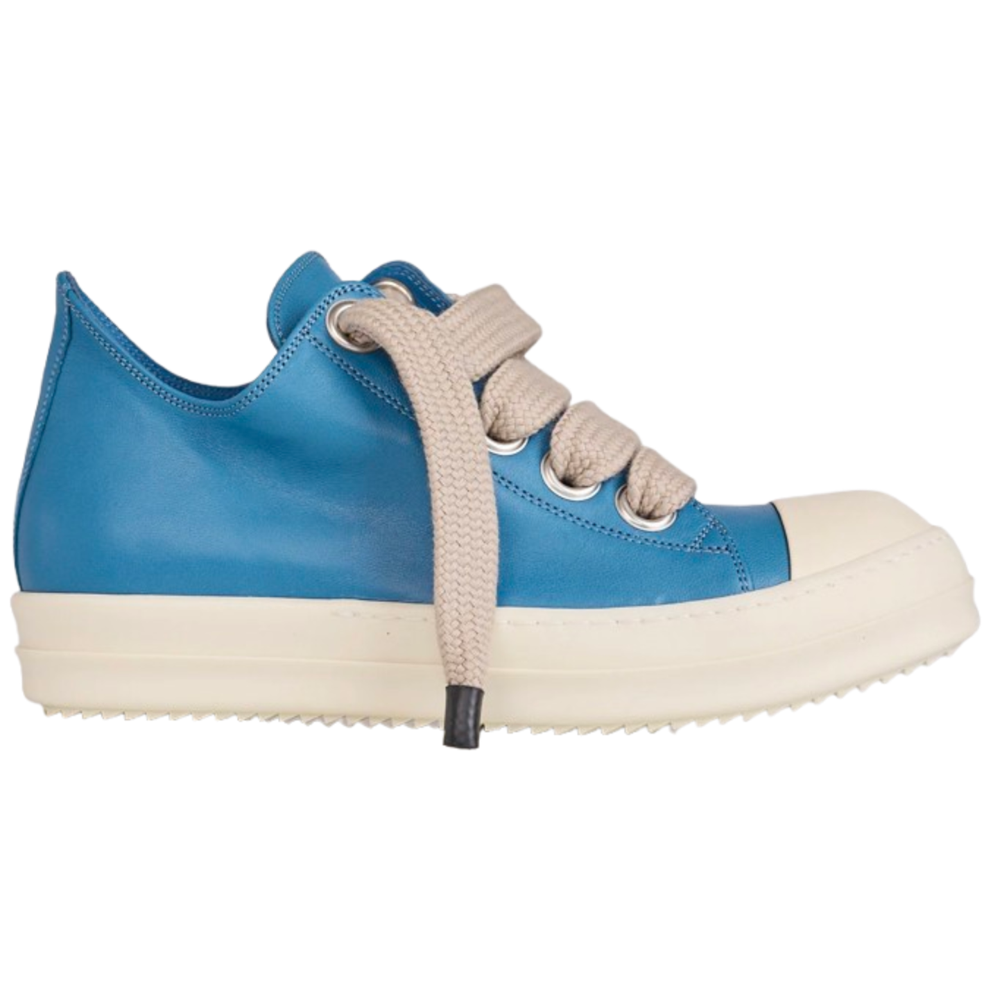 Rick Owens Ramone Low Jumbo Laces NuBlu