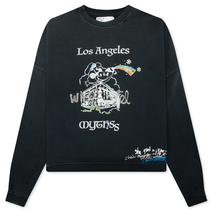 Paly Hollywood Mythss Crewneck Vintage Black