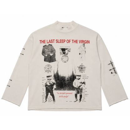 Enfants Riches Deprimes Last Sleep (Of The Virgin) Mock Neck Long Sleeve Tee