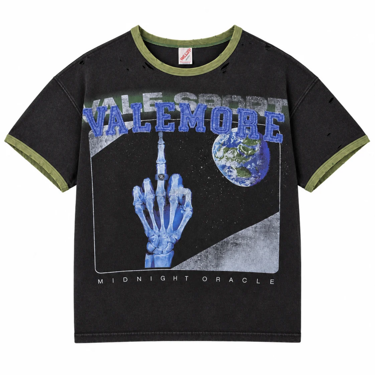 Vale Forever X-Ray Ringer Tee Black